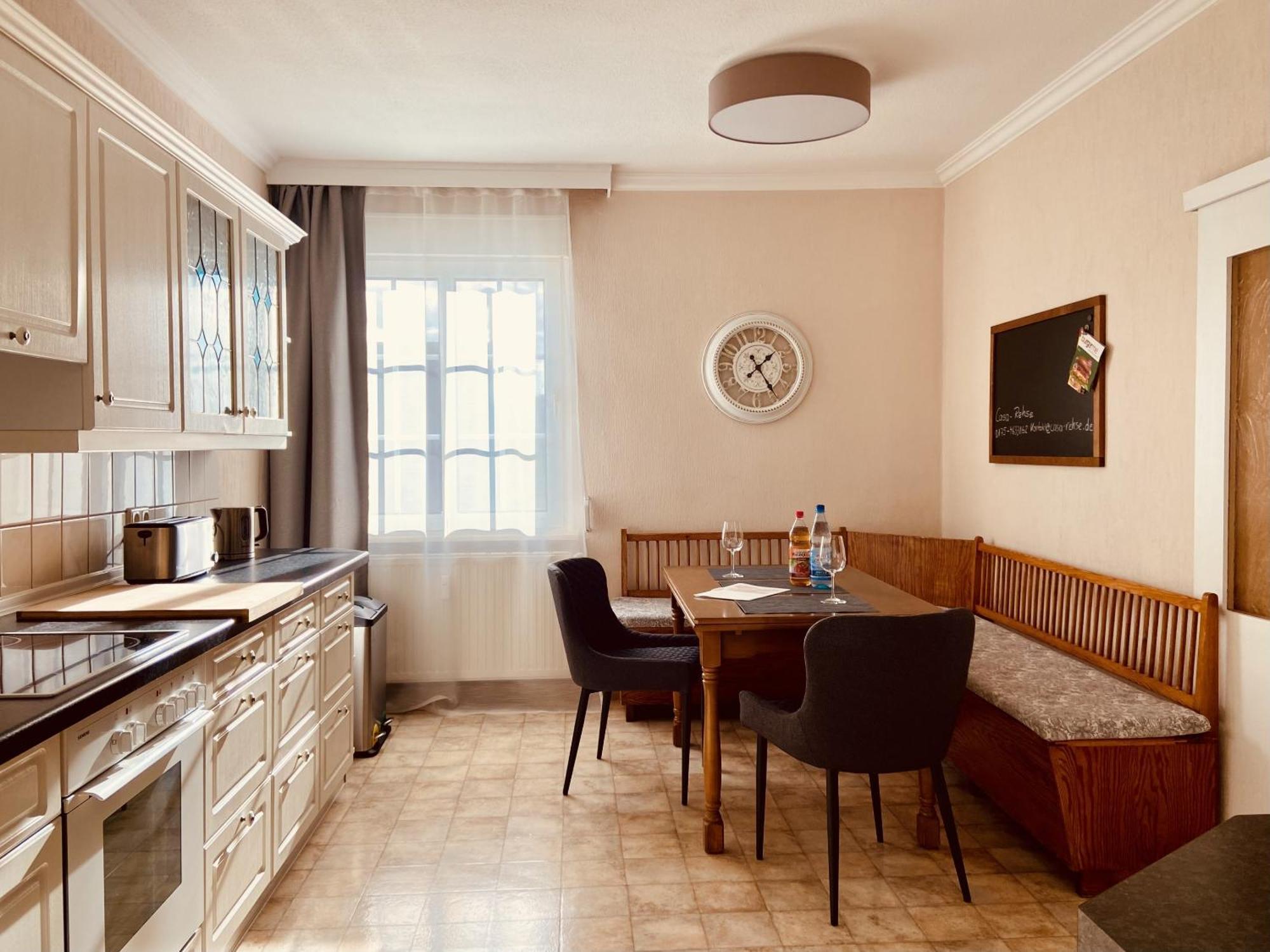 Casa Rehse I Stilvolles Apartment I 24H-Self-Check-In I Kostenlos Parken & Wlan I 55-Zoll-Smart&Kabel-Tv I Oepnv エアフルト エクステリア 写真